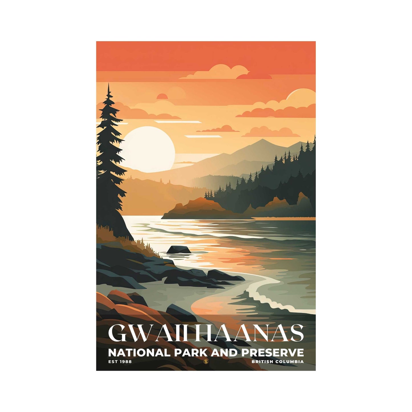 Gwaii Haanas National Park Reserve Poster | S05