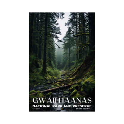 Gwaii Haanas National Park Reserve Poster | S10