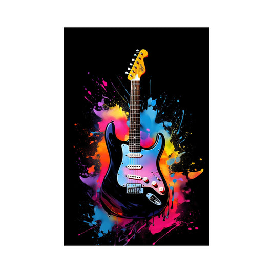 Electric Guitar Poster | S01
