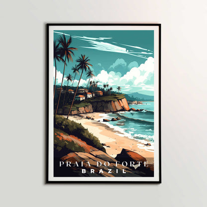 Praia do Forte Poster | S01