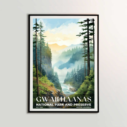 Gwaii Haanas National Park Reserve Poster | S08