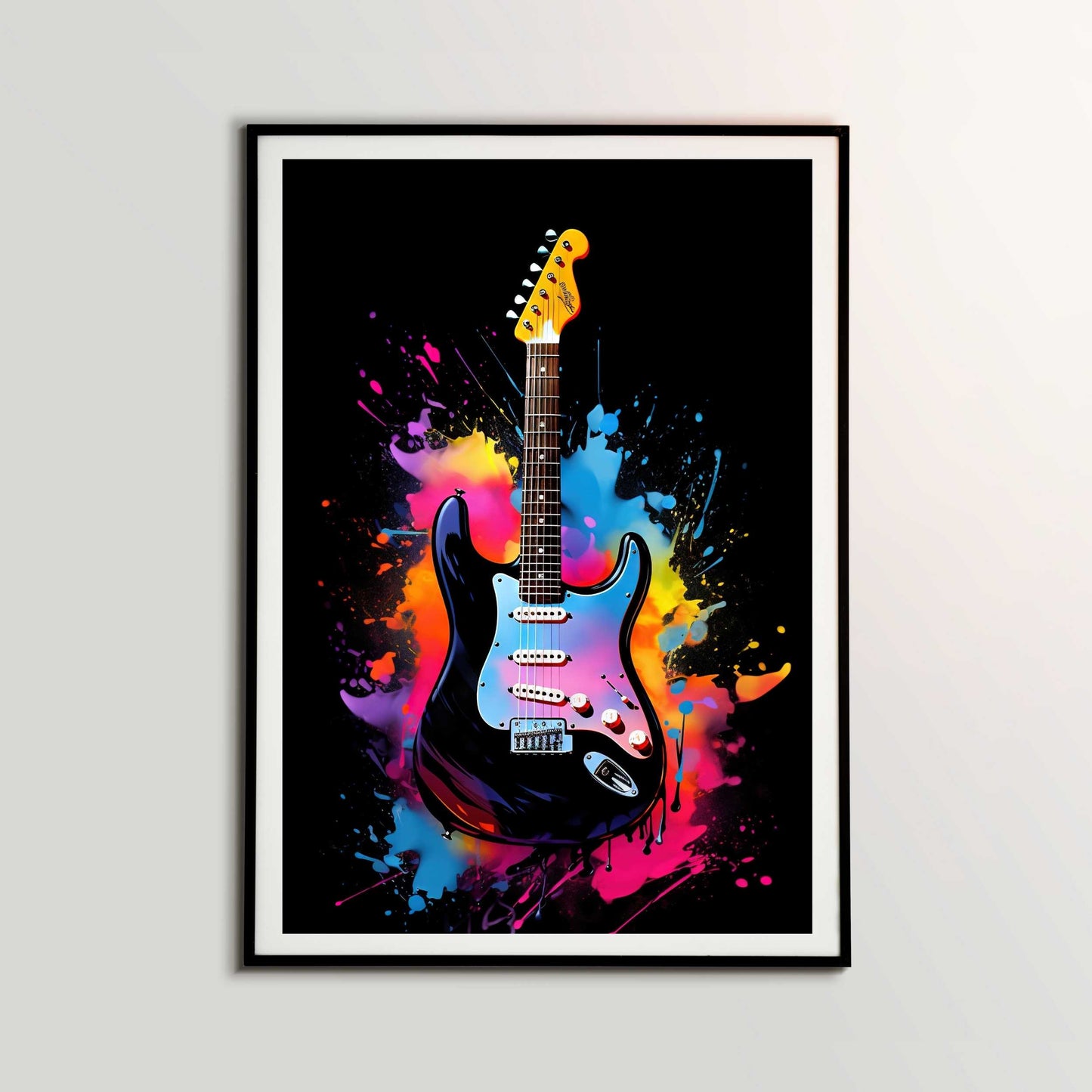 Electric Guitar Poster | S01