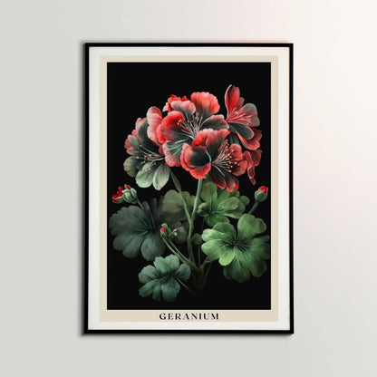 Geranium Poster | S01