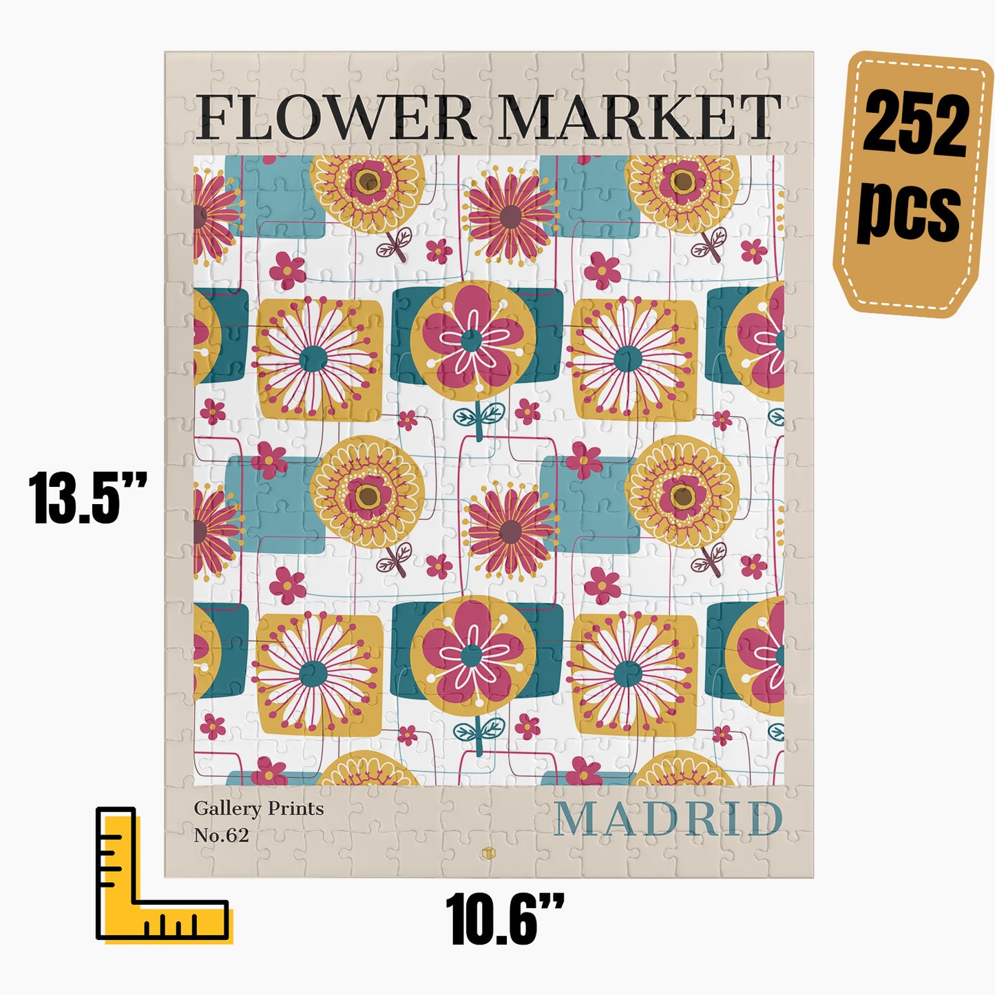 Madrid Flower Market Puzzle | S02