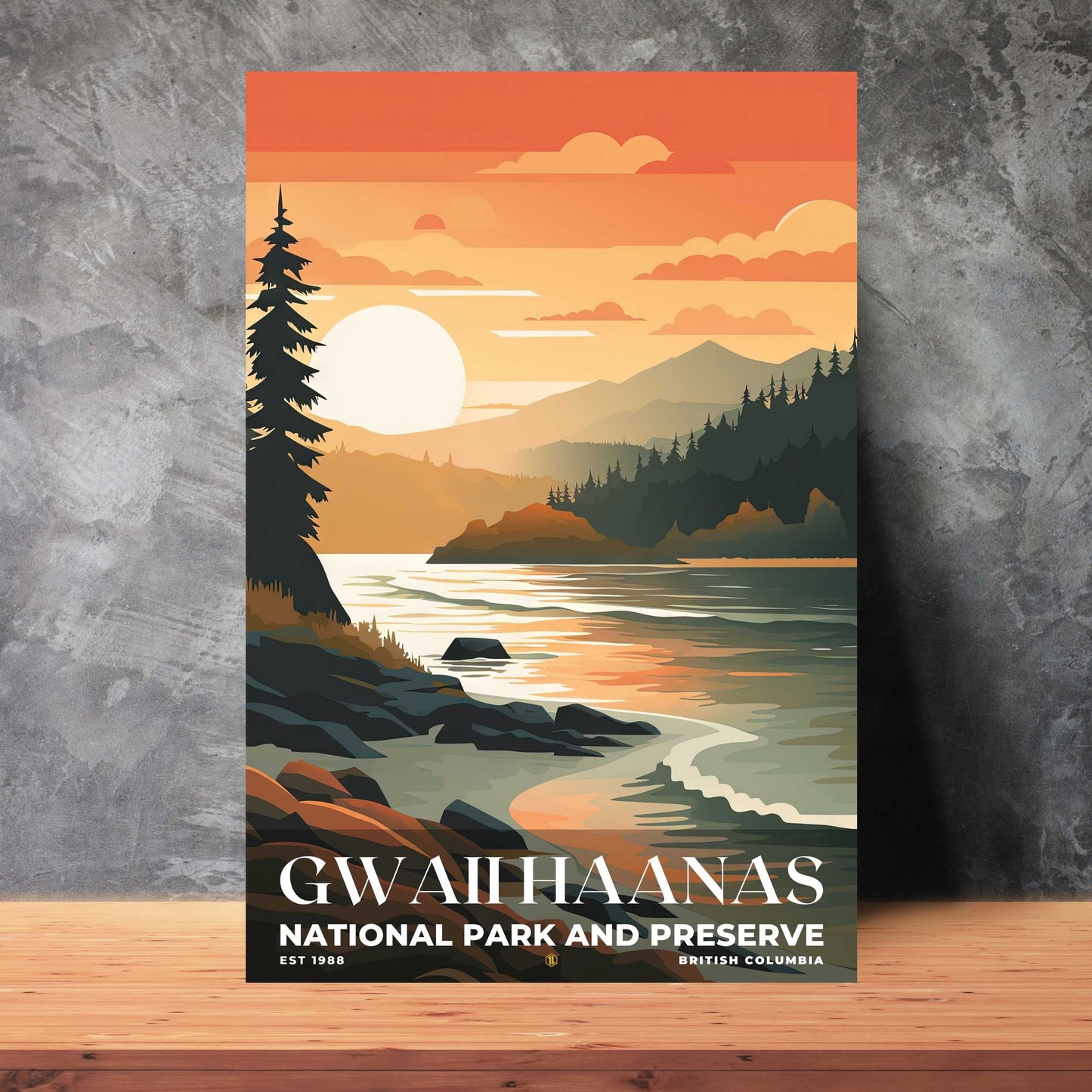 Gwaii Haanas National Park Reserve Poster | S05