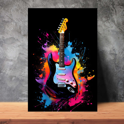 Electric Guitar Poster | S01