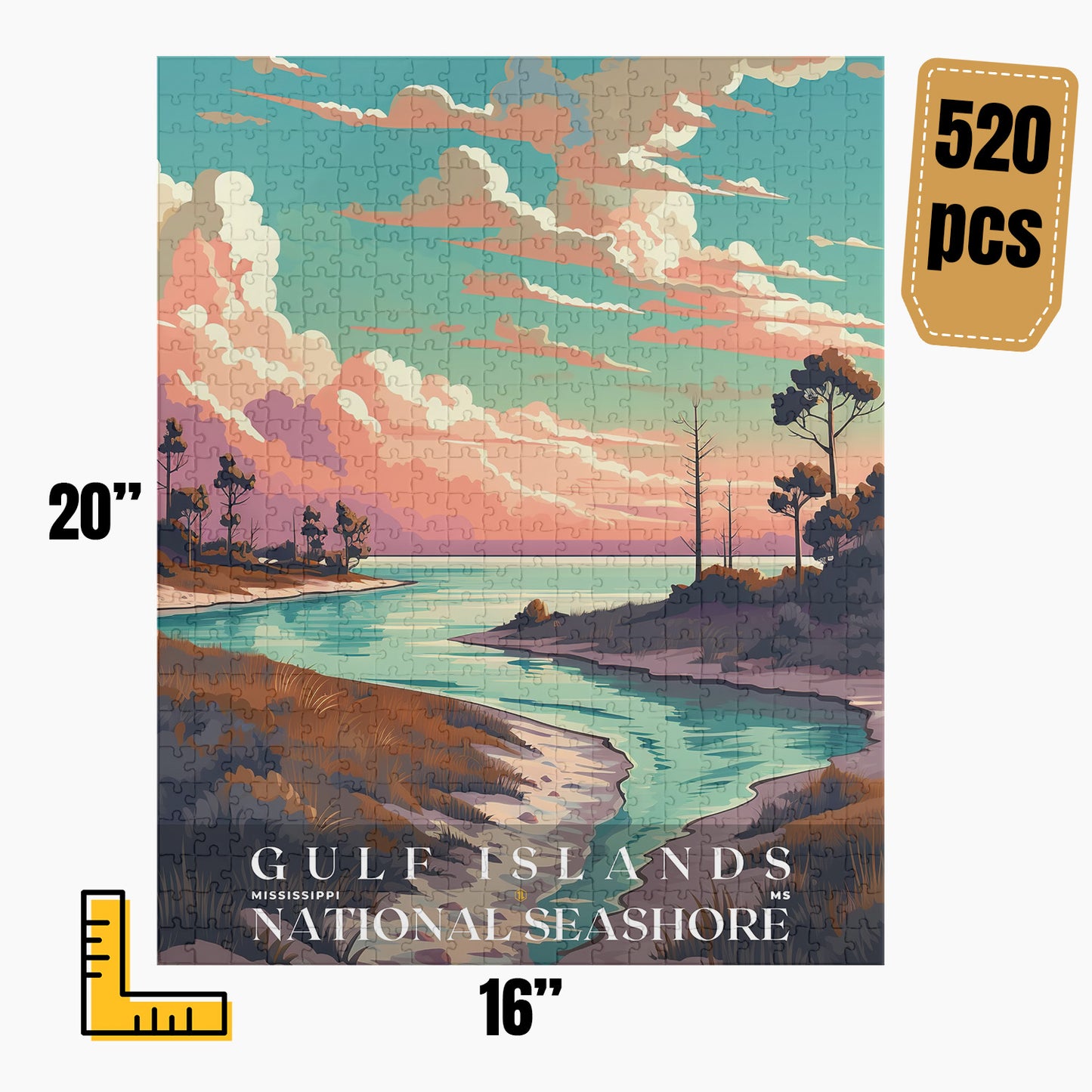 Gulf Islands National Seashore Puzzle | US Travel | S01