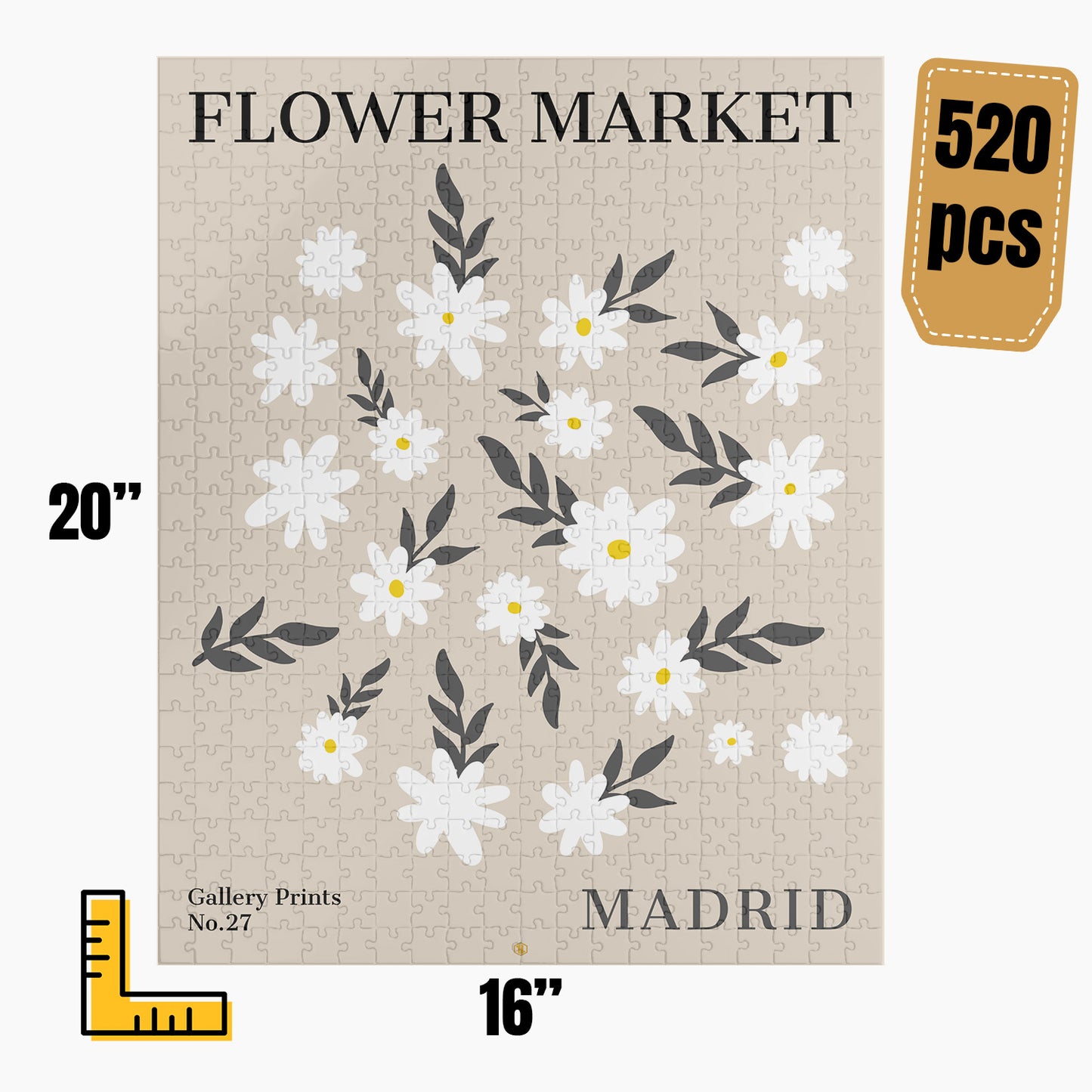 Madrid Flower Market Puzzle | S01