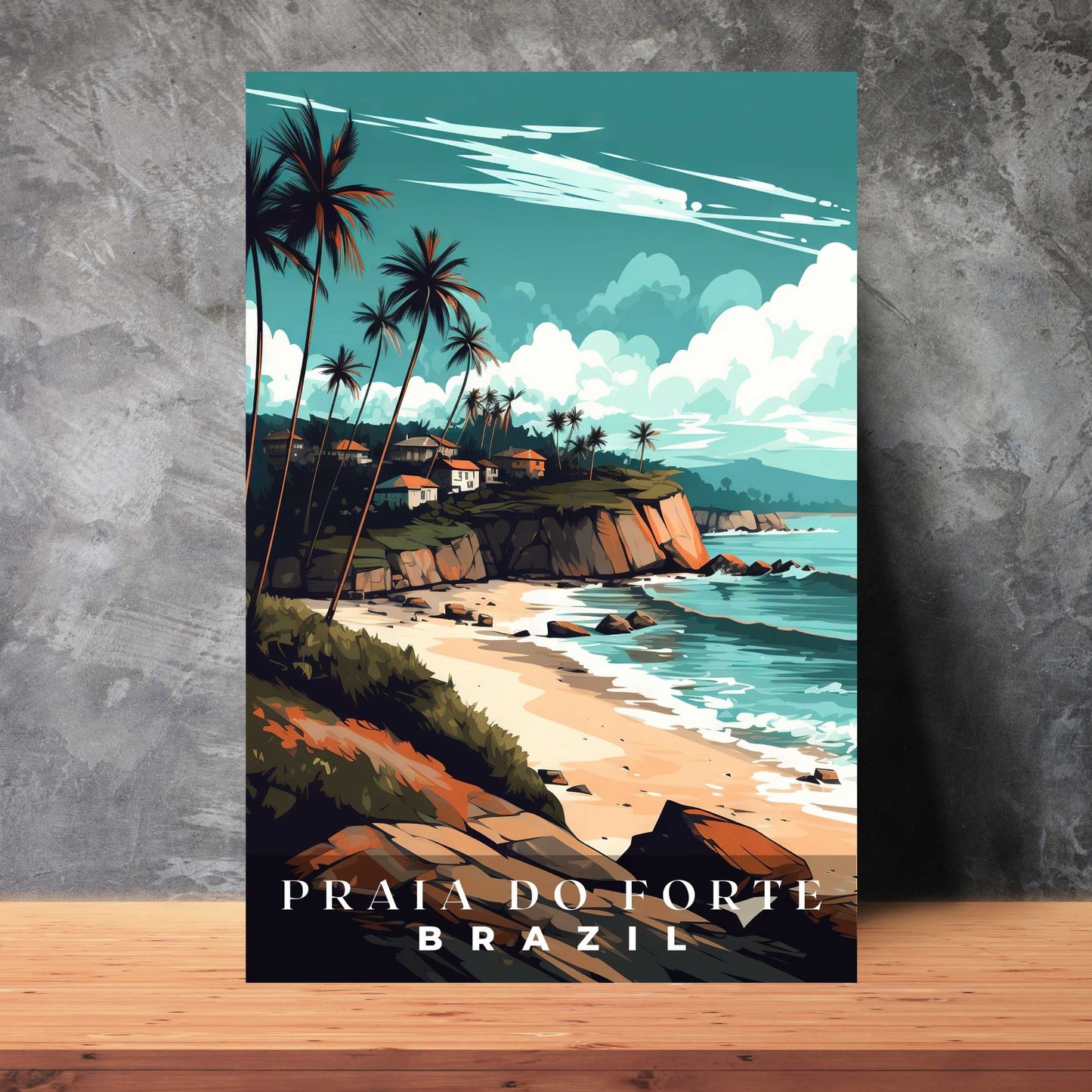 Praia do Forte Poster | S01