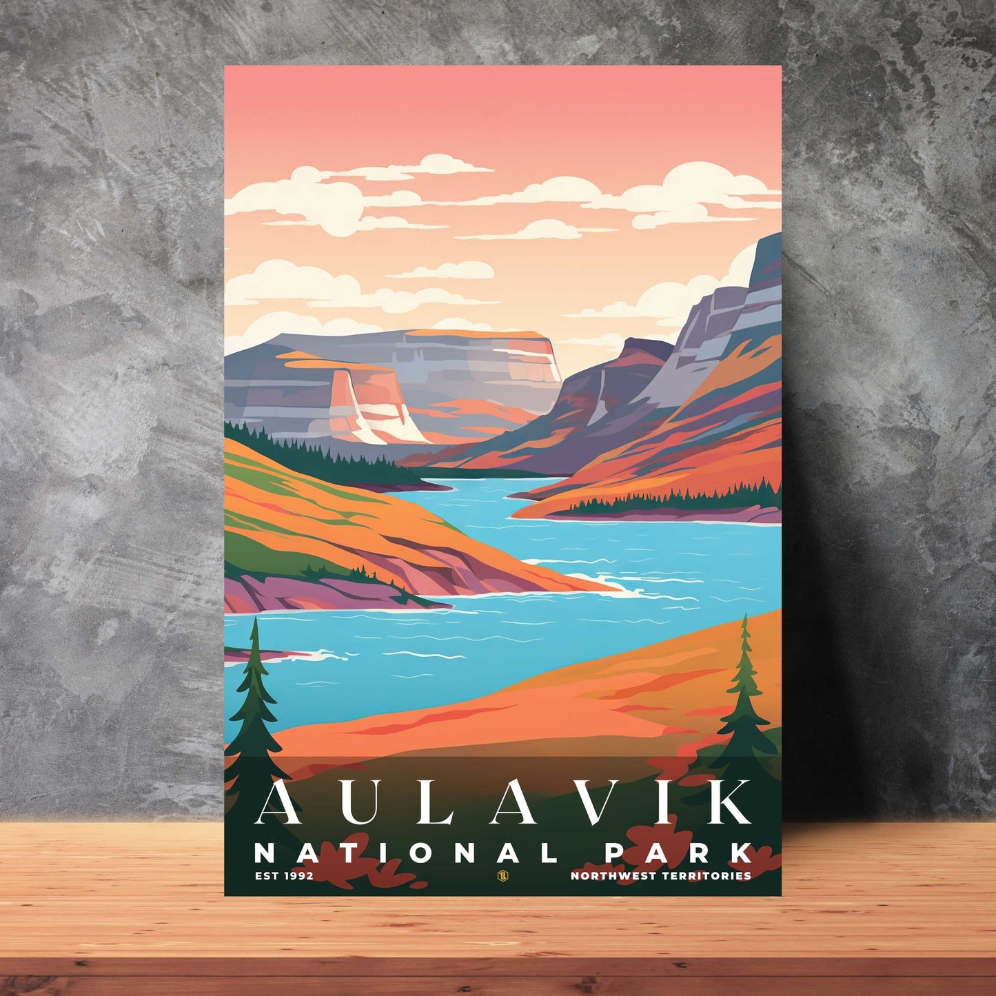 Aulavik National Park Poster | S05