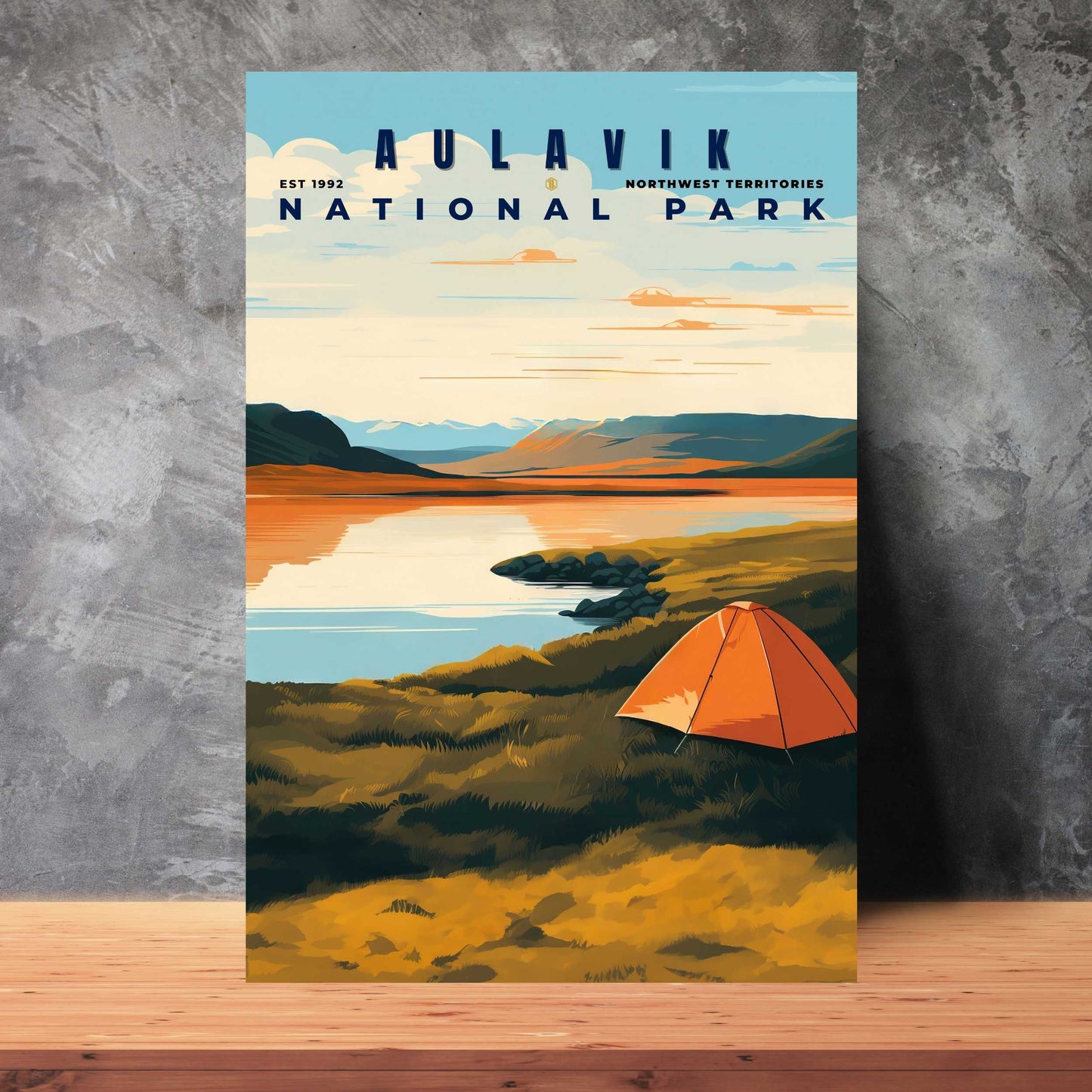 Aulavik National Park Poster | S01