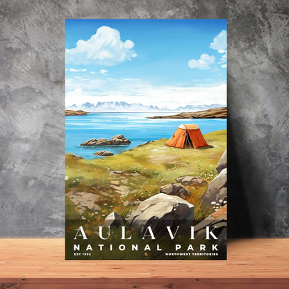 Aulavik National Park Poster | S08