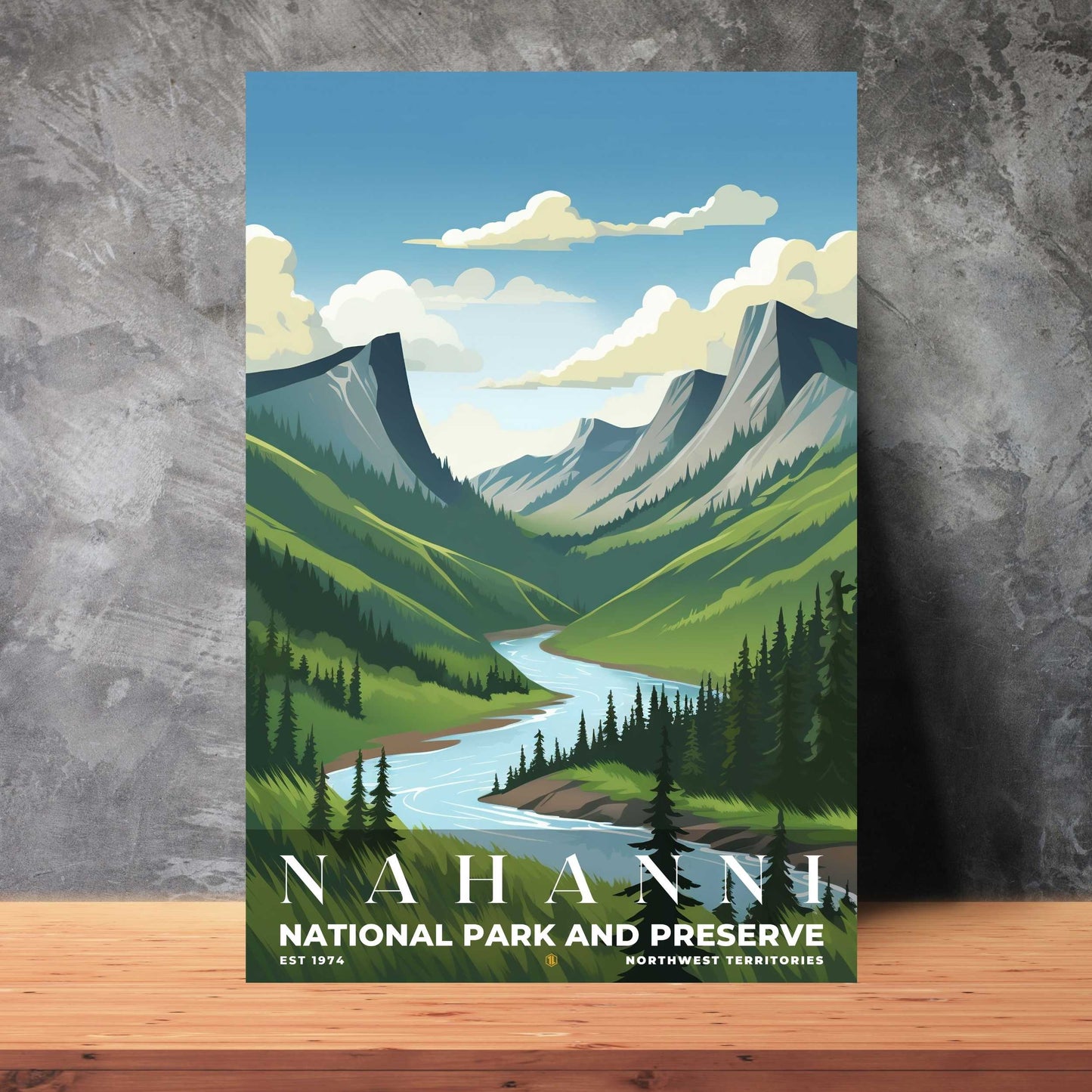 Nahanni National Park Reserve Poster | S03