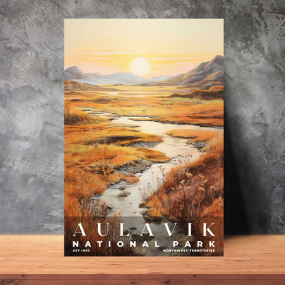 Aulavik National Park Poster | S02