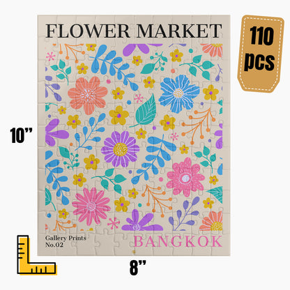 Bangkok Flower Market Puzzle | S01