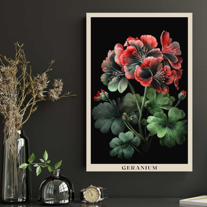 Geranium Poster | S01