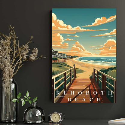 Rehoboth Beach Poster | US Travel | S01