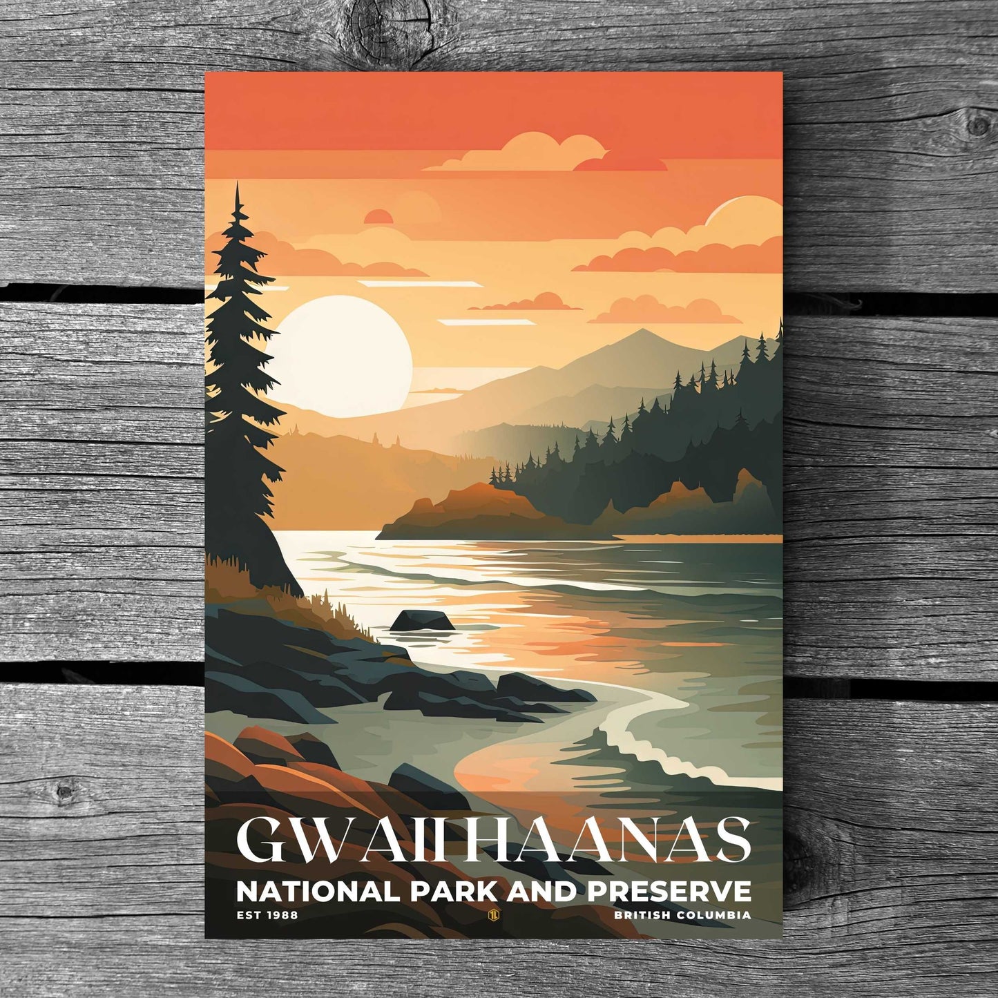 Gwaii Haanas National Park Reserve Poster | S05