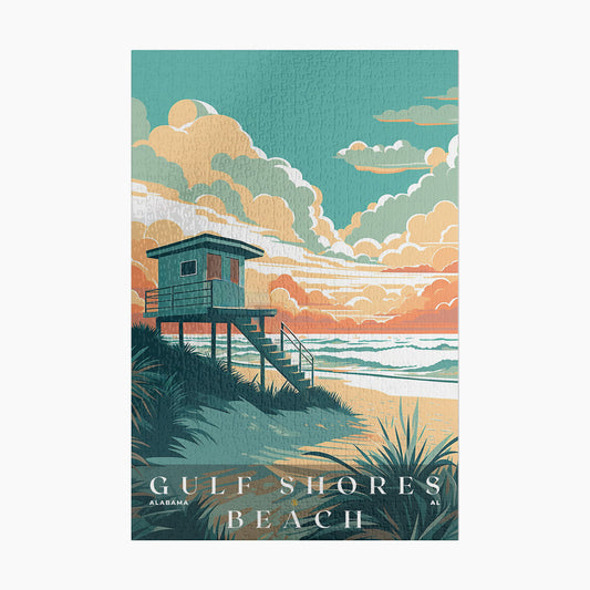 Gulf Shores Beach Puzzle | US Travel | S01