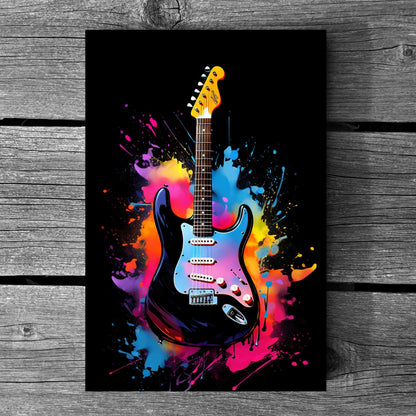 Electric Guitar Poster | S01