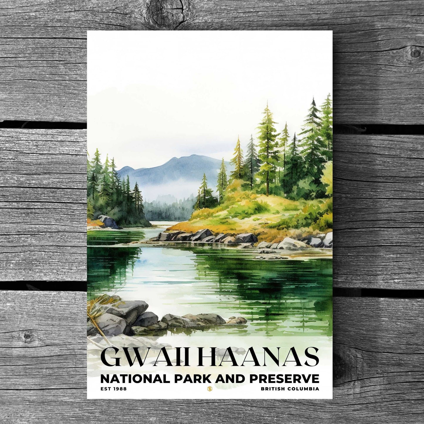 Gwaii Haanas National Park Reserve Poster | S04