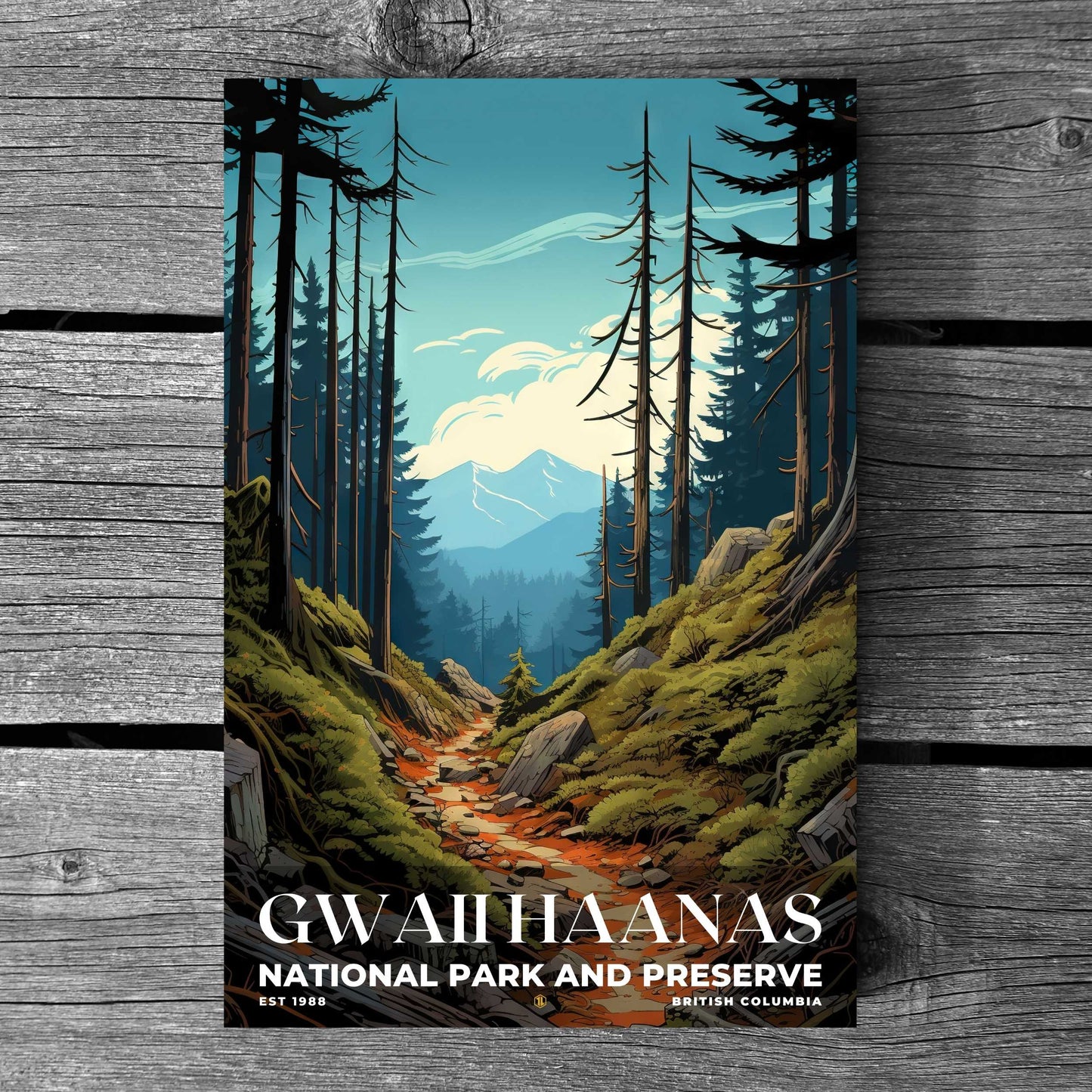 Gwaii Haanas National Park Reserve Poster | S07