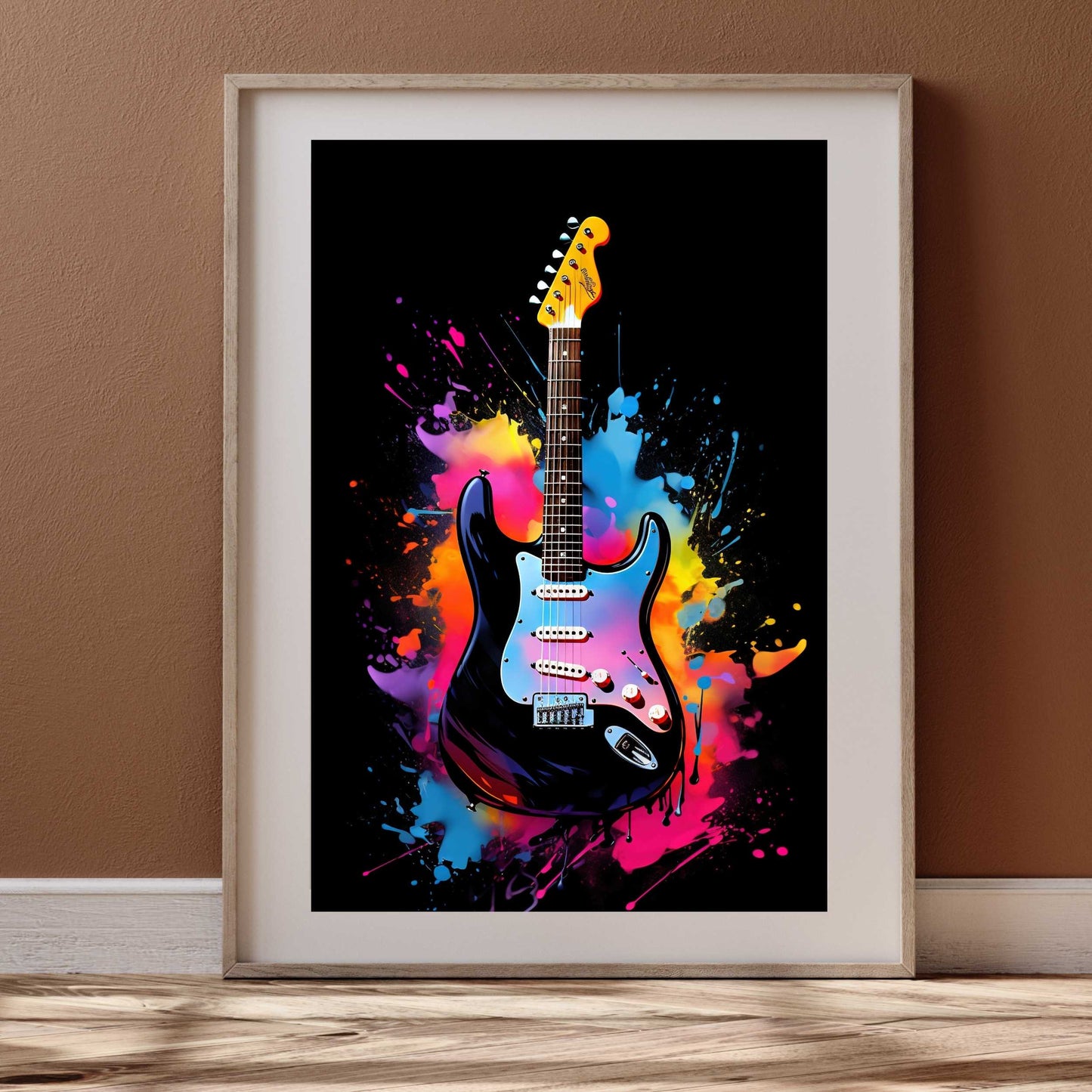 Electric Guitar Poster | S01