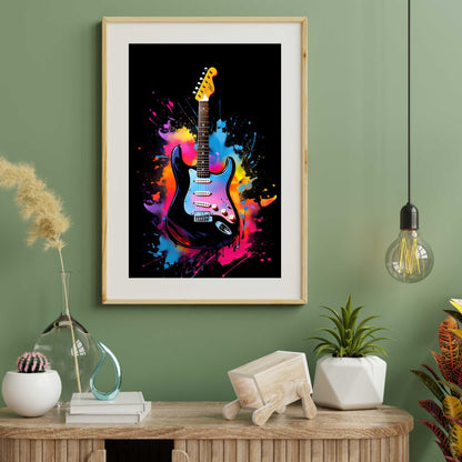 Electric Guitar Poster | S01