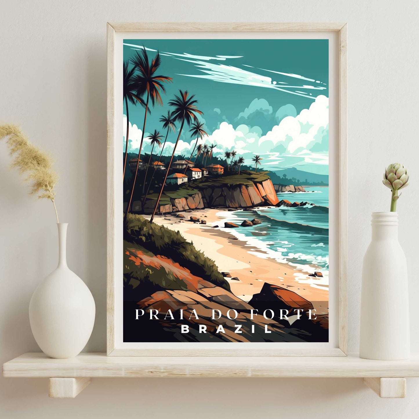 Praia do Forte Poster | S01