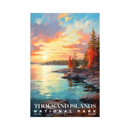 Thousand Islands National Park Poster | S06