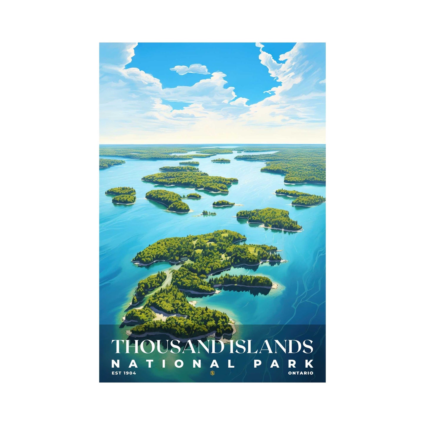 Thousand Islands National Park Poster | S02