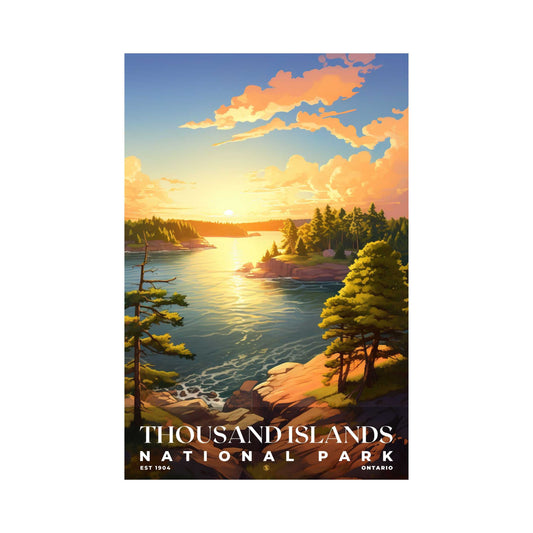 Thousand Islands National Park Poster | S07