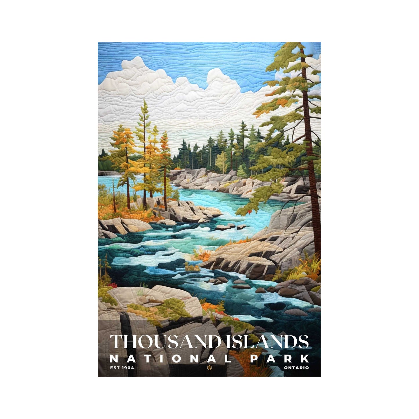 Thousand Islands National Park Poster | S09