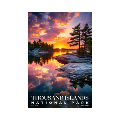 Thousand Islands National Park Poster | S10