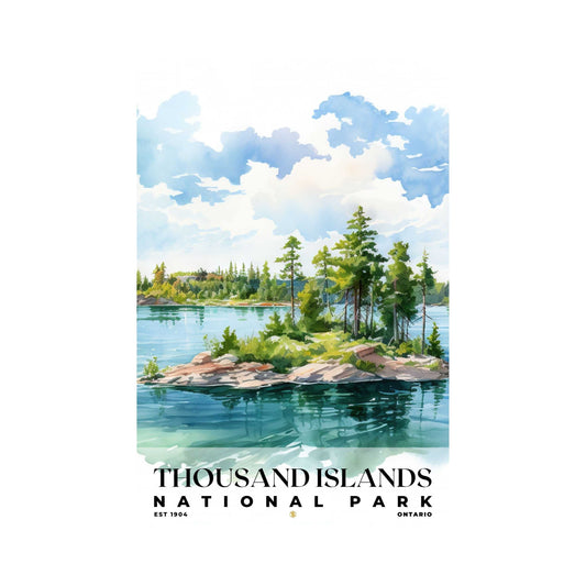 Thousand Islands National Park Poster | S04