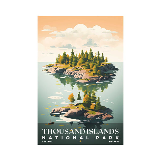 Thousand Islands National Park Poster | S03