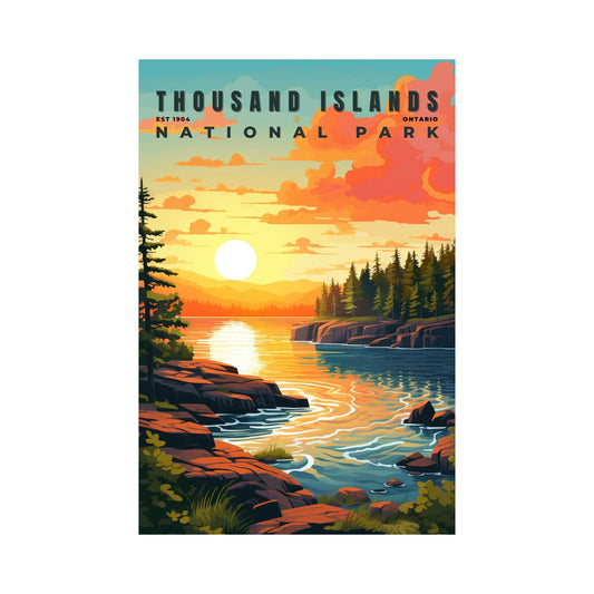 Thousand Islands National Park Poster | S01