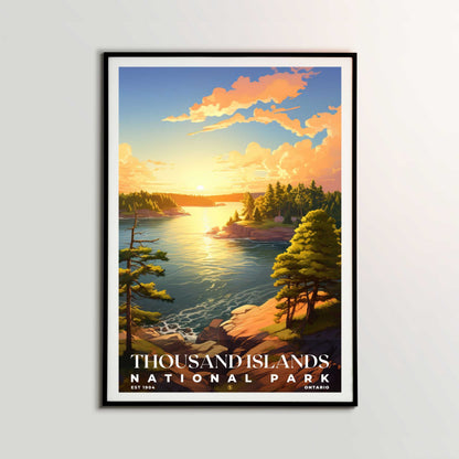 Thousand Islands National Park Poster | S07