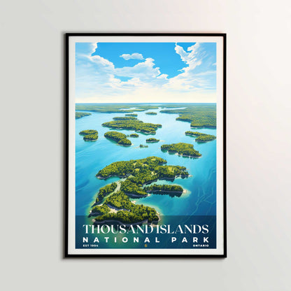 Thousand Islands National Park Poster | S02