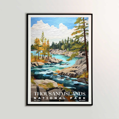 Thousand Islands National Park Poster | S09