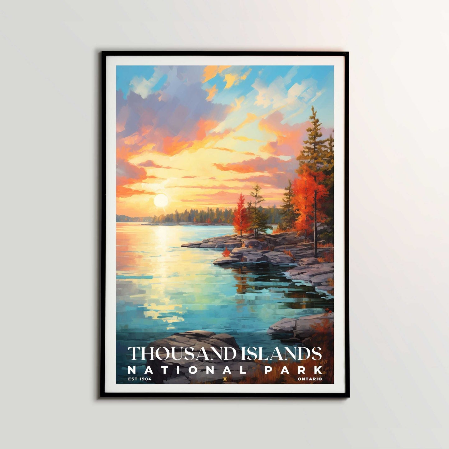 Thousand Islands National Park Poster | S06