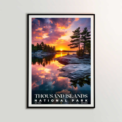 Thousand Islands National Park Poster | S10