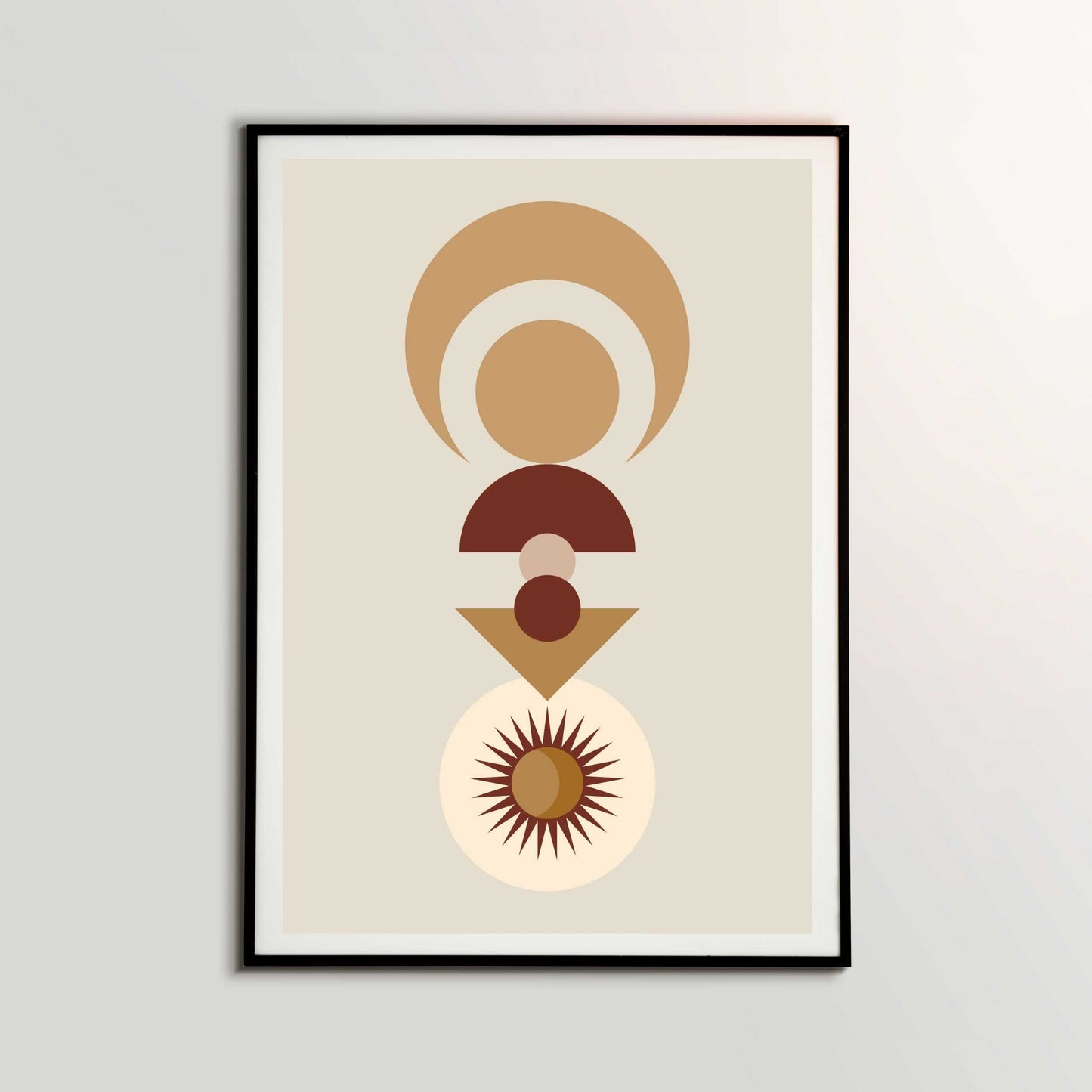 Boho Abstract Poster #16 | S01