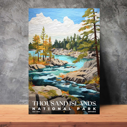 Thousand Islands National Park Poster | S09