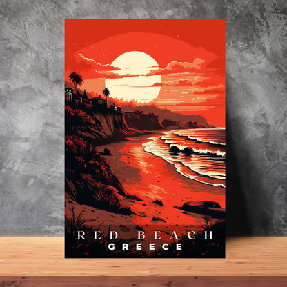 Red Beach Poster | S01