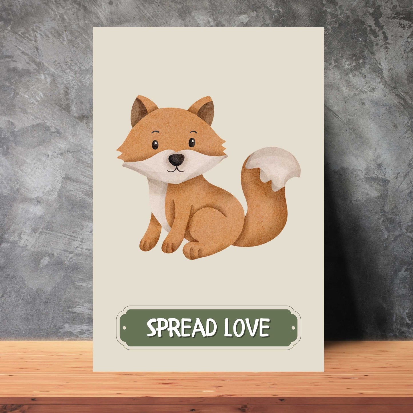 Spread Love Fox Poster | S01