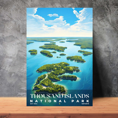 Thousand Islands National Park Poster | S02