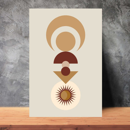 Boho Abstract Poster #16 | S01