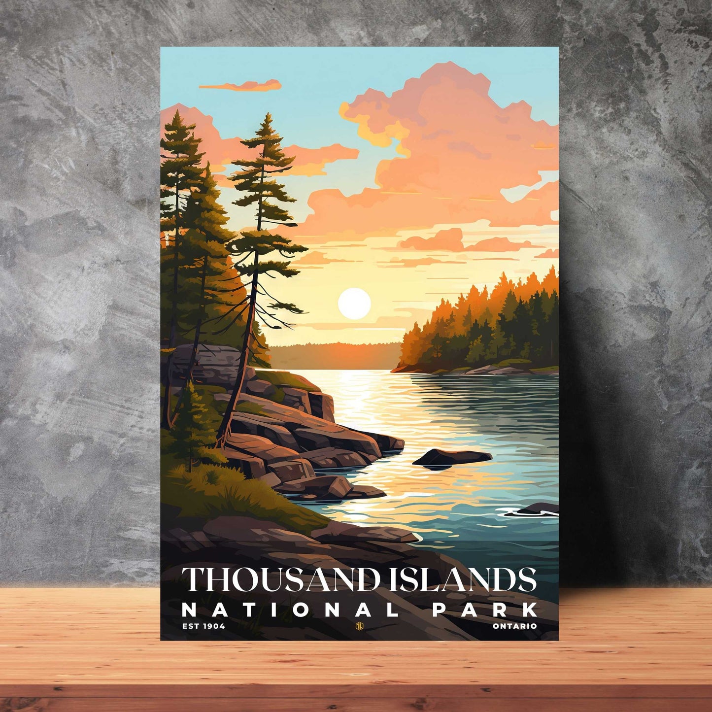 Thousand Islands National Park Poster | S05