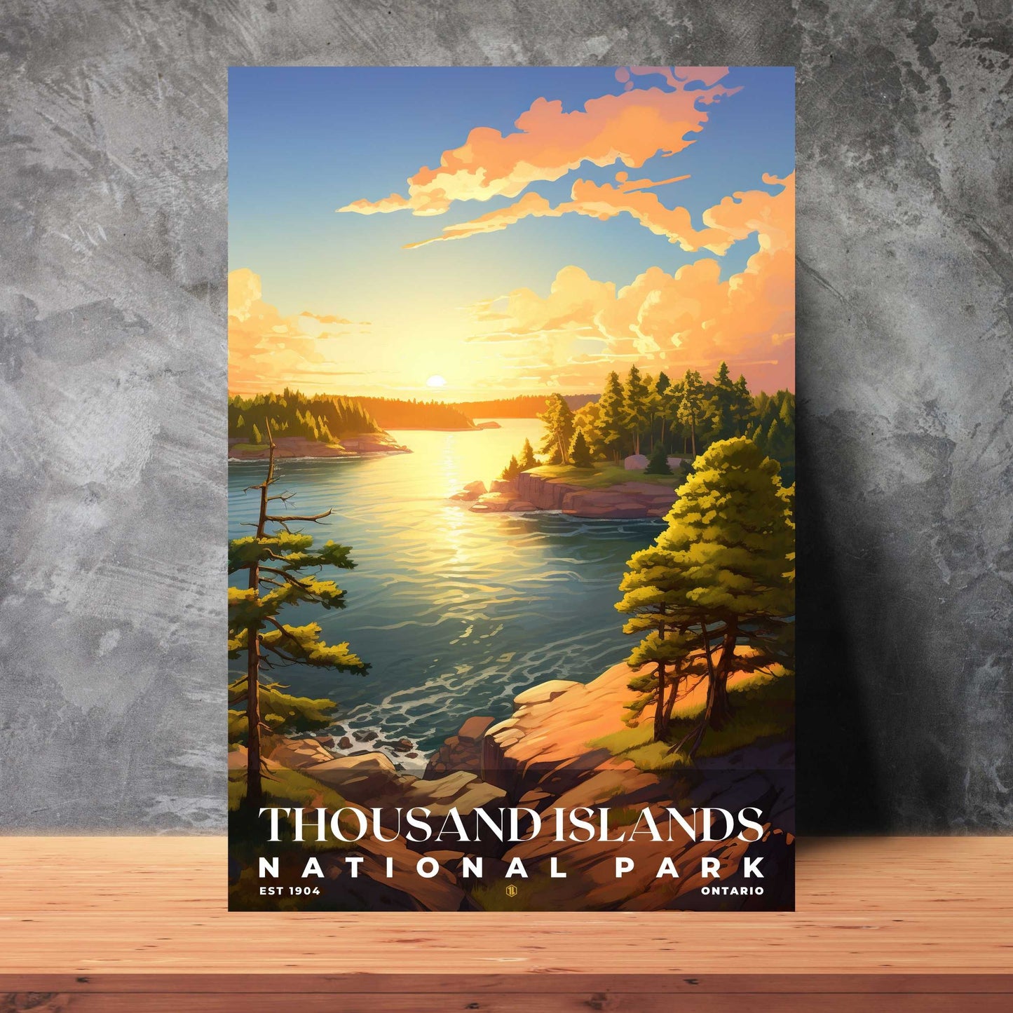 Thousand Islands National Park Poster | S07